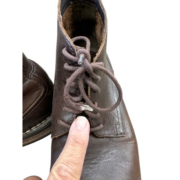 Cole Haan Mens Brown Leather Chukka Boots Size 11M - Picture 4 of 11